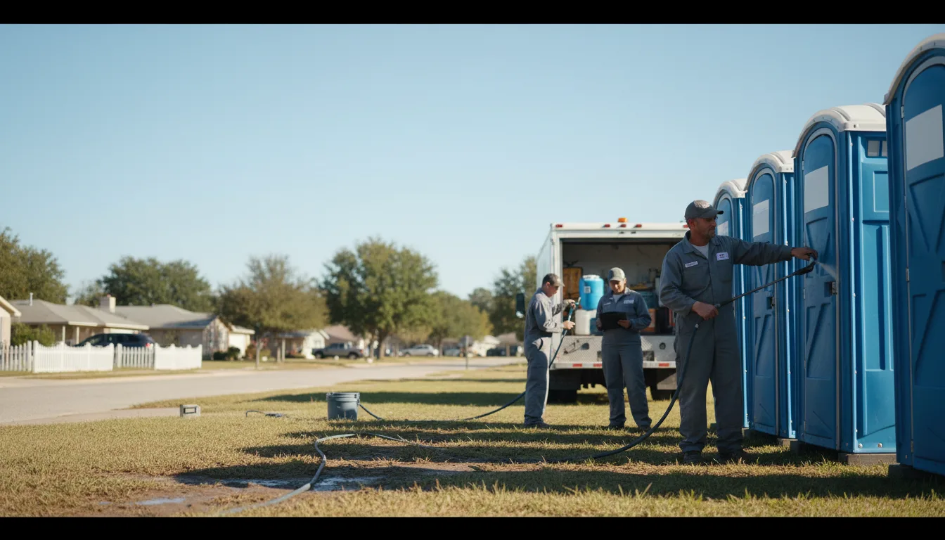 Long-Term Portable Toilet Rental in Smithdale, MS near me
